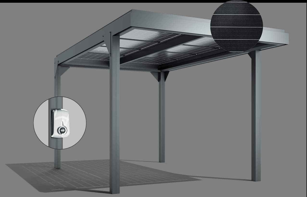 Comment le carport solaire réduit vos dépenses ?